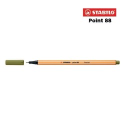 37 - Stabilo Point 88 Fineliner Verde Muschio