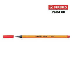 40 - Stabilo Point 88 Fineliner Rosso