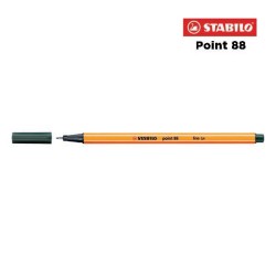 63 - Stabilo Point 88 Fineliner Verde Oliva