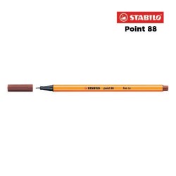 75 - Stabilo Point 88 Fineliner Terra Di Siena Bruciato