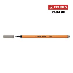 93 - Stabilo Point 88 Fineliner Grigio Caldo