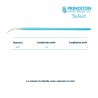 Princeton Select Serie n.P3750 pennello sintetico liner corto con ghiera angolare, manico corto