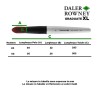 Daler Rowney Graduate XL Pennello Sintetico Rigido a Punta Tonda, Manico Corto