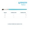 Princeton Select Serie n.P3750 pennello sintetico angolare a testa piatta, manico corto