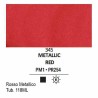 345 - Liquitex Basics acrilico rosso metallico