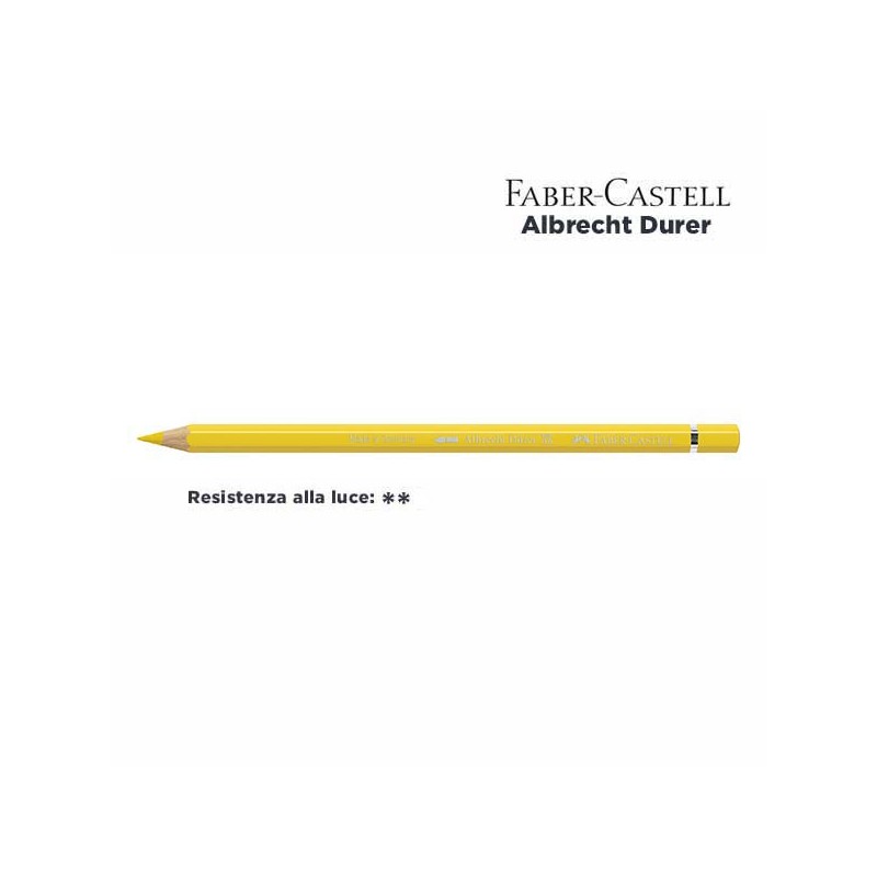 107 - Faber-Castell matita acquerellabile Albrecht Durer Giallo Cadmio