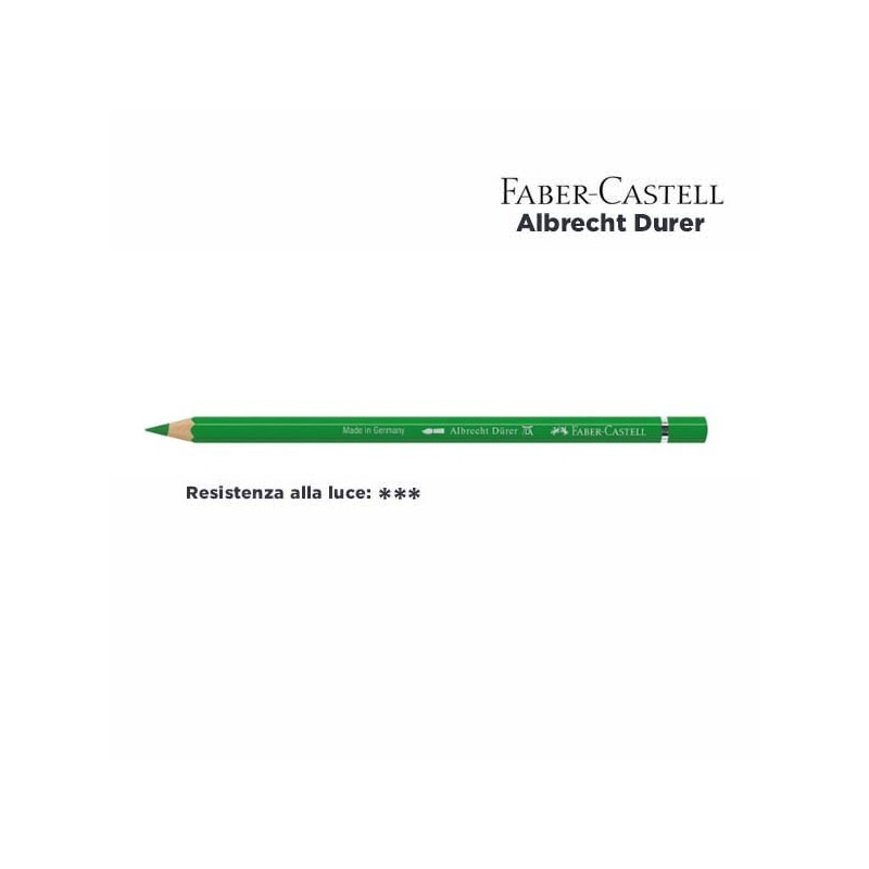 112 - Faber-Castell matita acquerellabile Albrecht Durer Verde Foglia