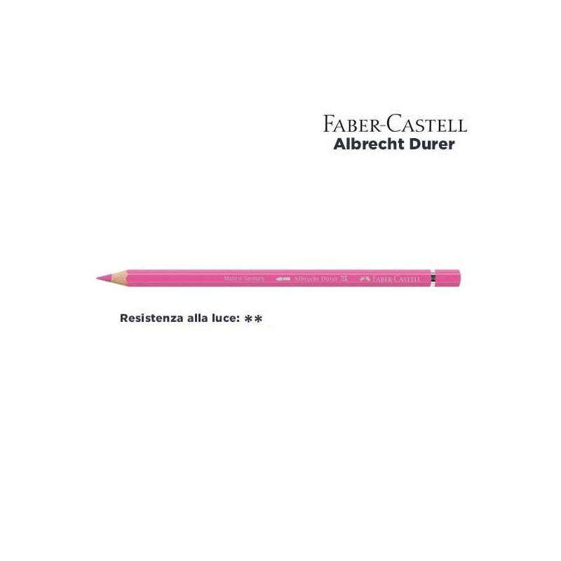 129 - Faber-Castell matita acquerellabile Albrecht Durer Rosa Robbia