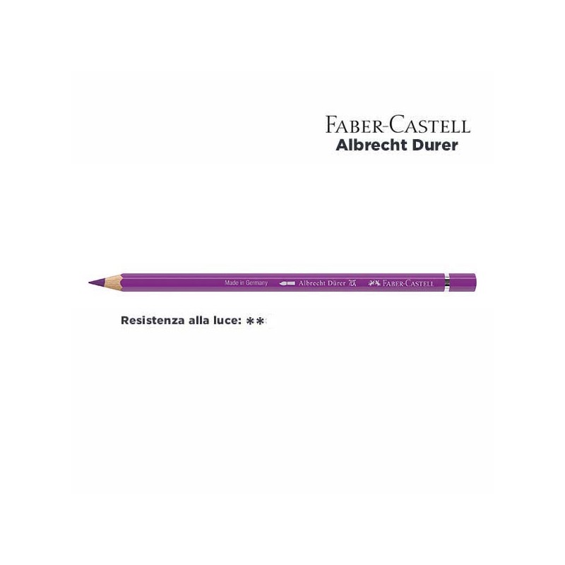 134 - Faber-Castell matita acquerellabile Albrecht Durer Cremisi