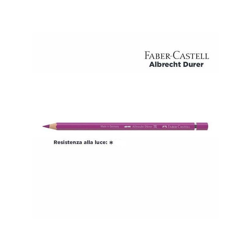135 - Faber-Castell matita acquerellabile Albrecht Durer Rosso Viola Chiaro