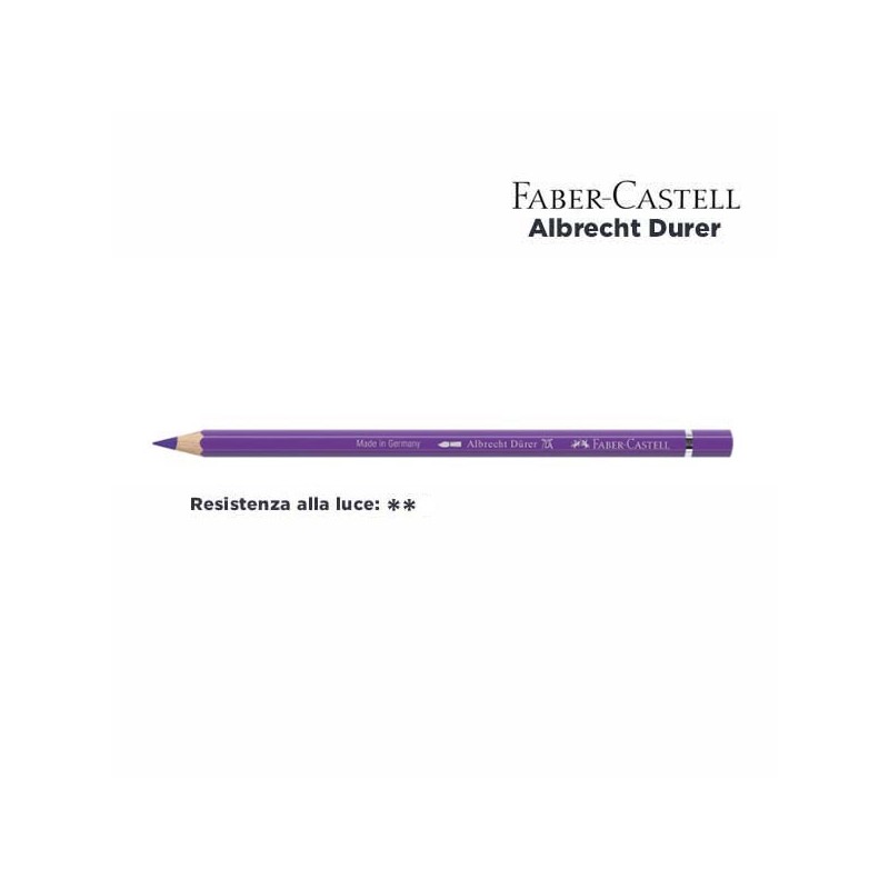 136 - Faber-Castell matita acquerellabile Albrecht Durer Viola Porpora