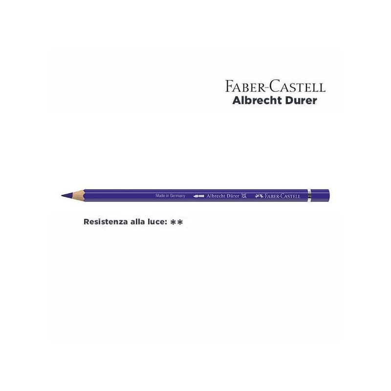 137 - Faber-Castell matita acquerellabile Albrecht Durer Viola Blu