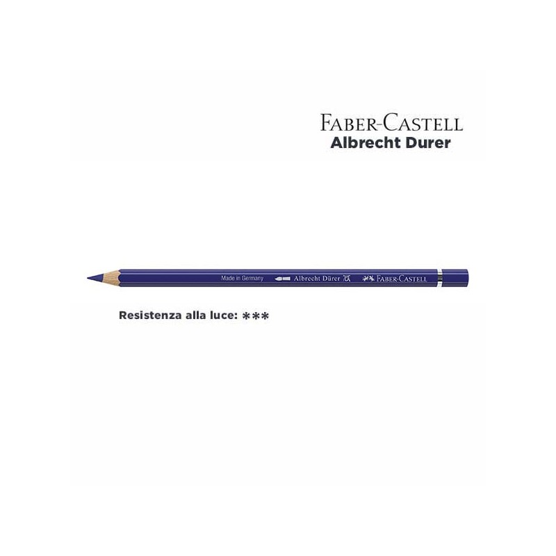 141 - Faber-Castell matita acquerellabile Albrecht Durer Blu di Delft