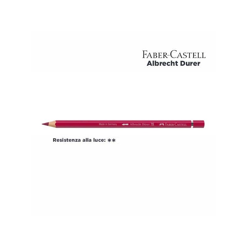 142 - Faber-Castell matita acquerellabile Albrecht Durer Rosso Robbia