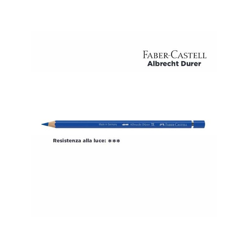144 - Faber-Castell matita acquerellabile Albrecht Durer Blu Cobalto Verdognolo