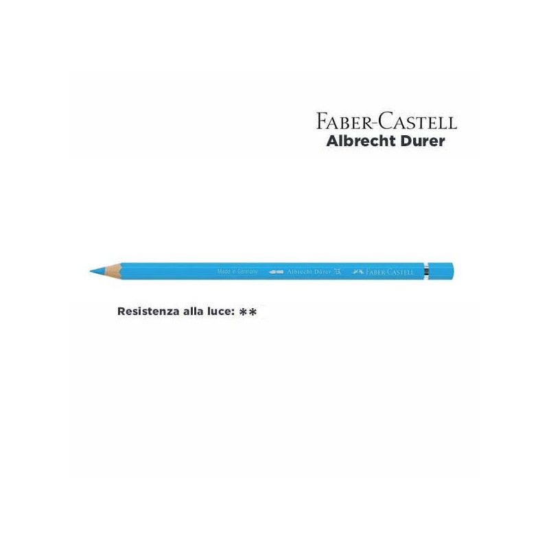 145 - Faber-Castell matita acquerellabile Albrecht Durer Blu Ftalico Chiaro