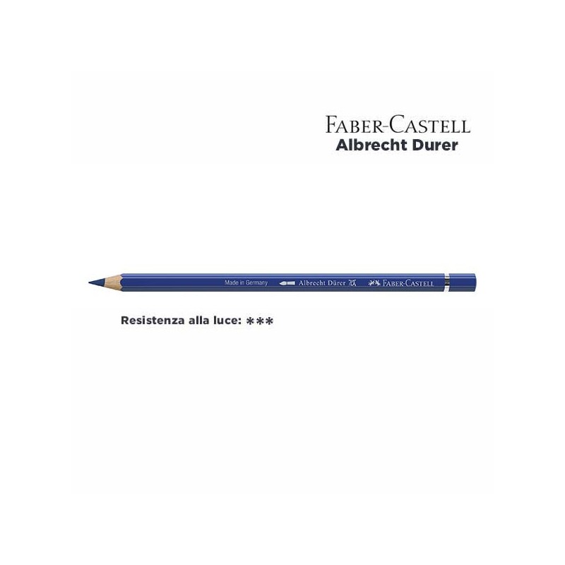 151 - Faber-Castell matita acquerellabile Albrecht Durer Blu Elio Rossiccio
