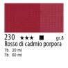 230 - Maimeri Olio Artisti Rosso di cadmio porpora