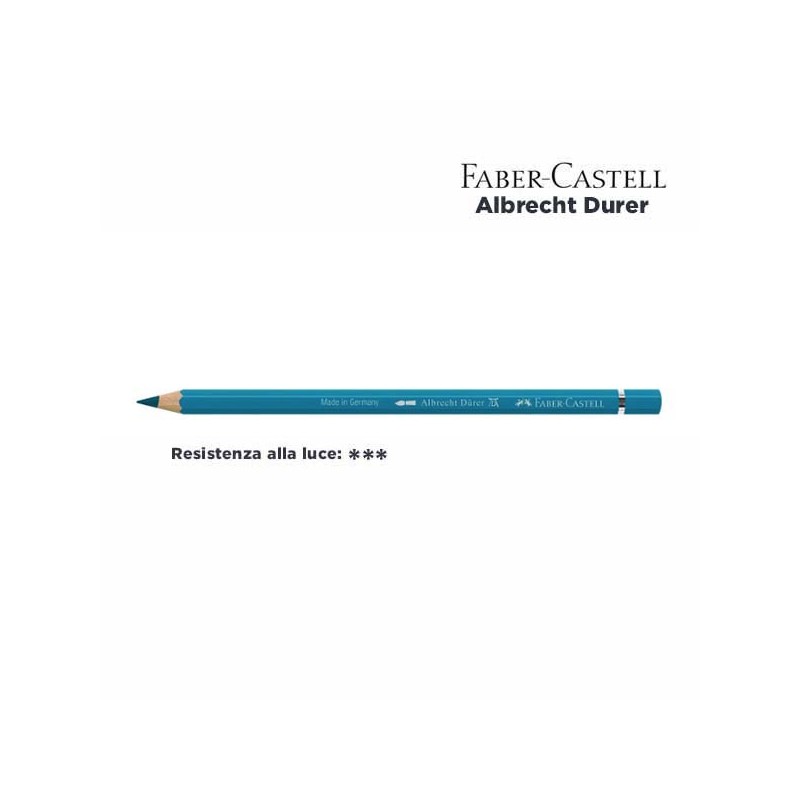 153 - Faber-Castell matita acquerellabile Albrecht Durer Turchese Cobalto
