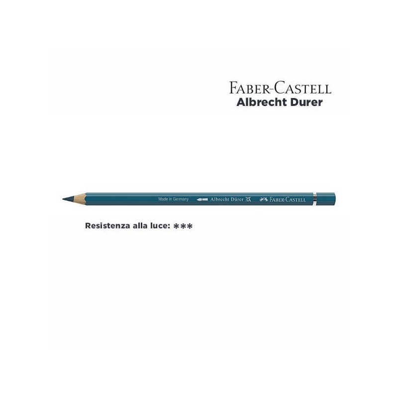 155 - Faber-Castell matita acquerellabile Albrecht Durer Elio Turchese