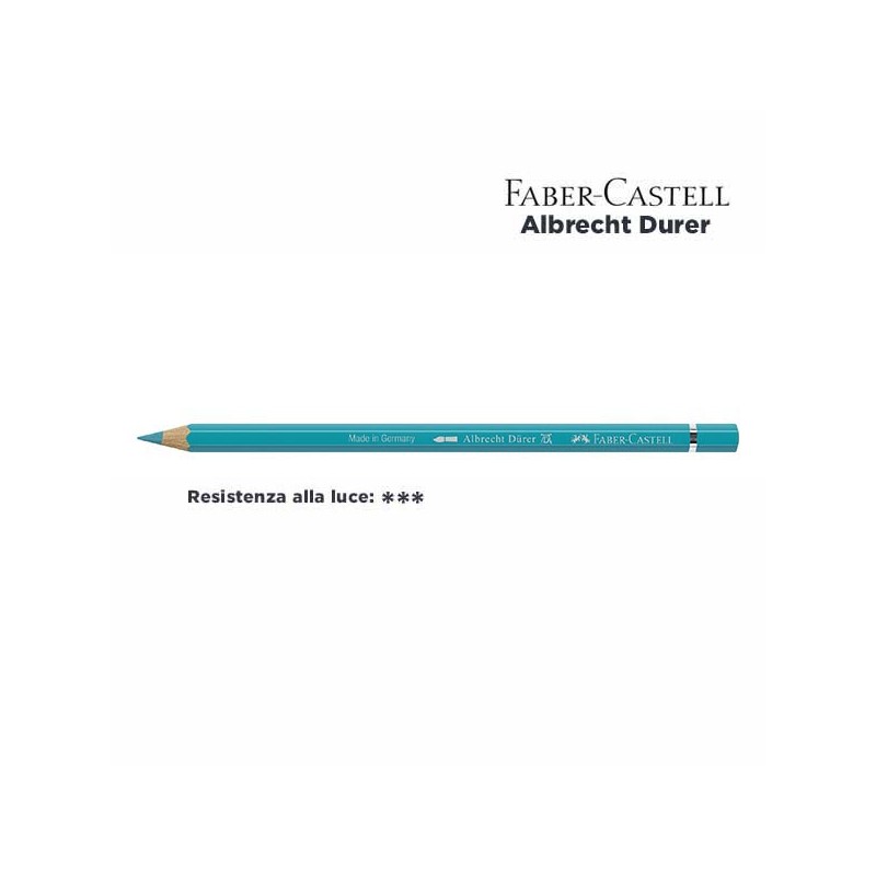 156 - Faber-Castell matita acquerellabile Albrecht Durer Verde Cobalto