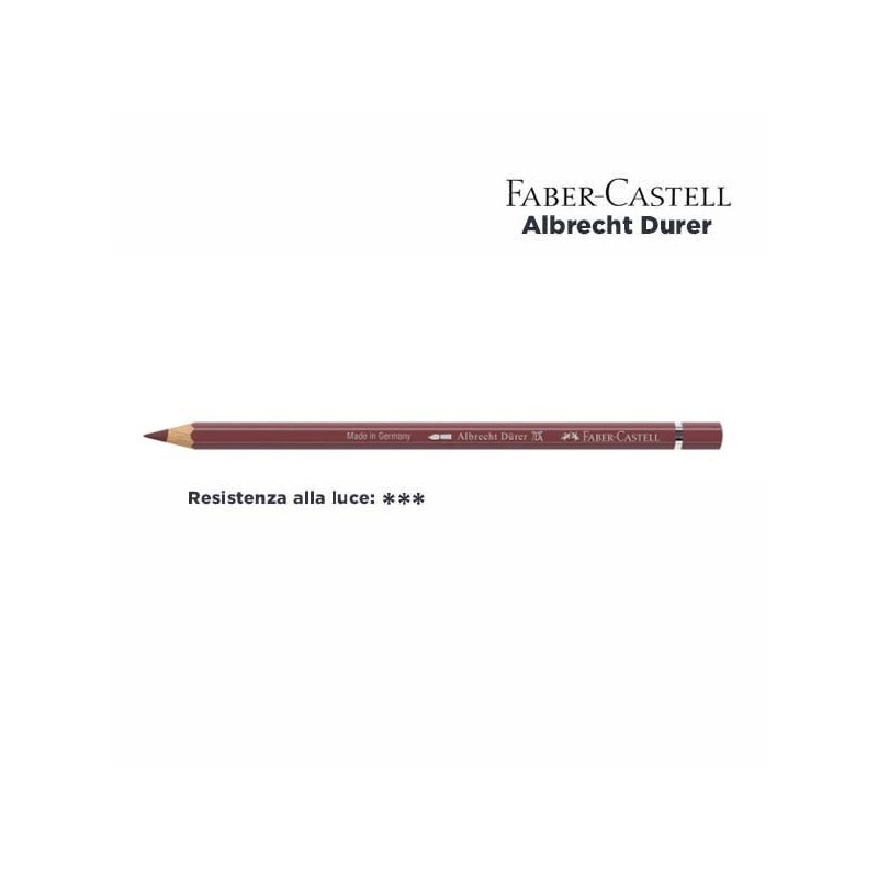 169 - Faber-Castell matita acquerellabile Albrecht Durer Caput Mortuum