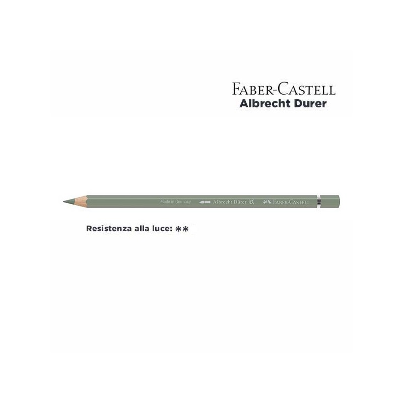 172 - Faber-Castell matita acquerellabile Albrecht Durer Verde Terra