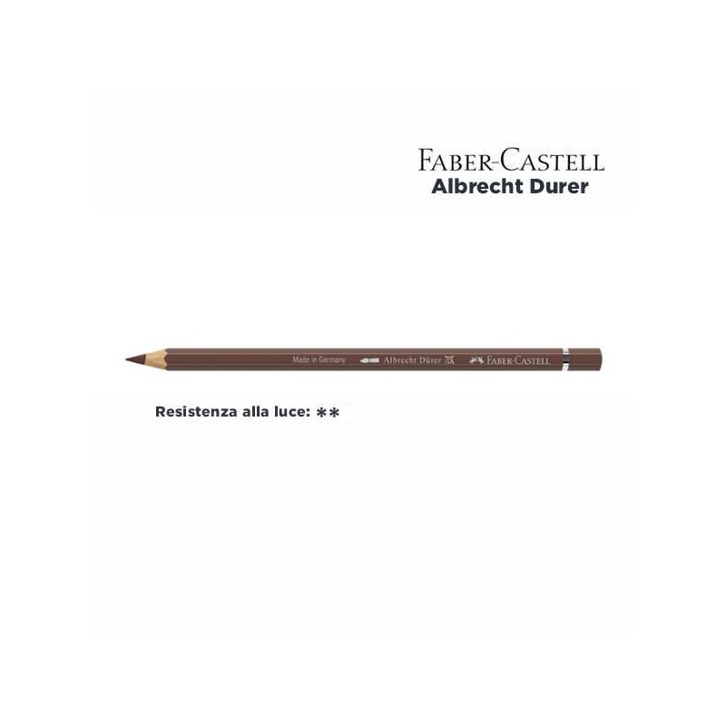 176 - Faber-Castell matita acquerellabile Albrecht Durer Marrone Van Dyck