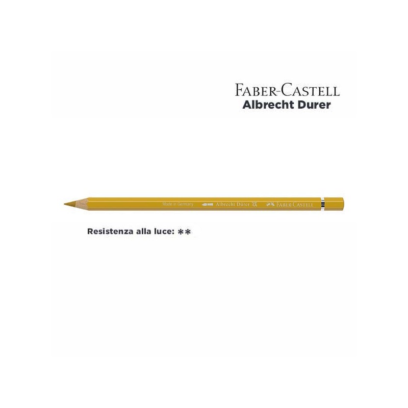 183 - Faber-Castell matita acquerellabile Albrecht Durer Ocra Chiara