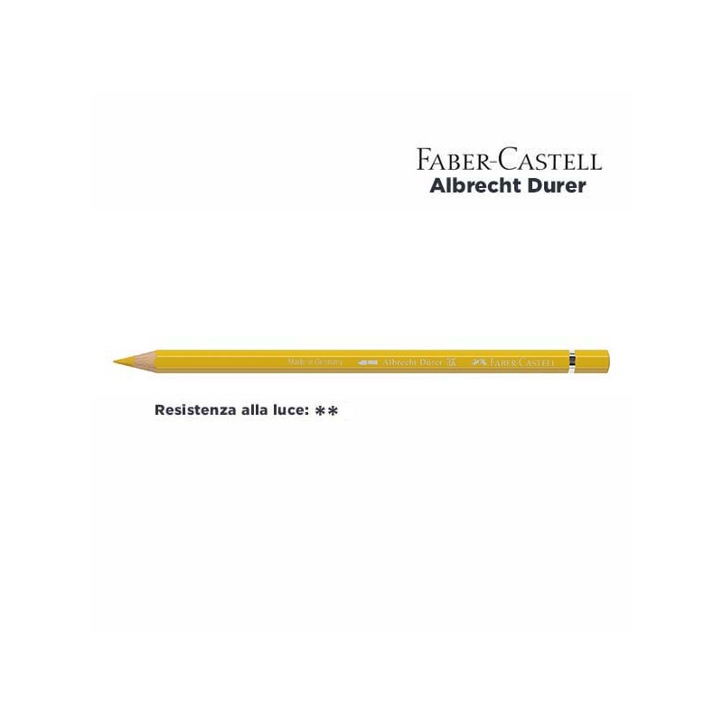 184 - Faber-Castell matita acquerellabile Albrecht Durer Giallo Napoletano Scuro