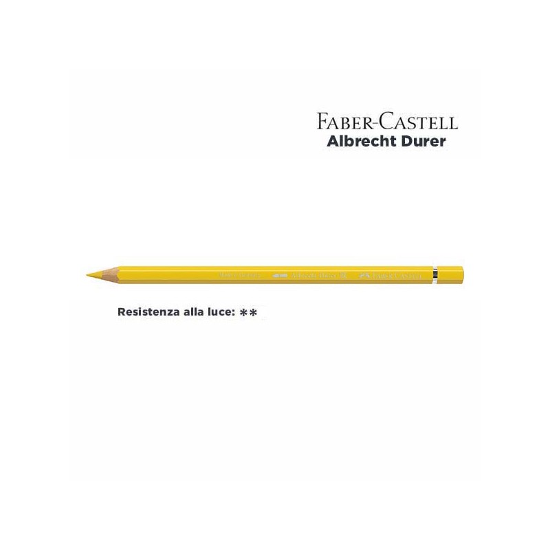 185 - Faber-Castell matita acquerellabile Albrecht Durer Giallo Napoletano