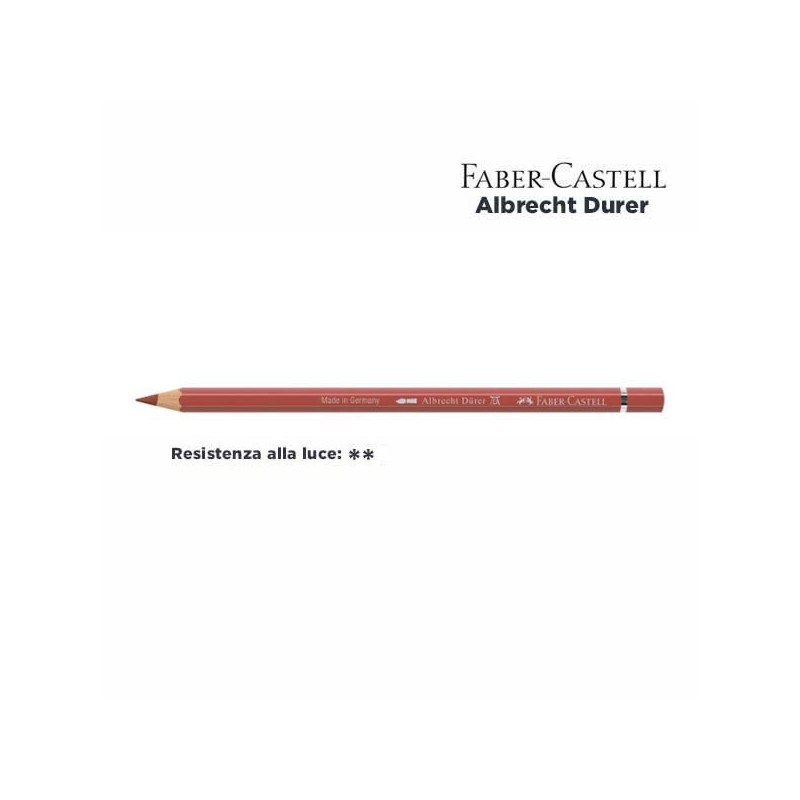 190 - Faber-Castell matita acquerellabile Albrecht Durer Rosso Veneziano