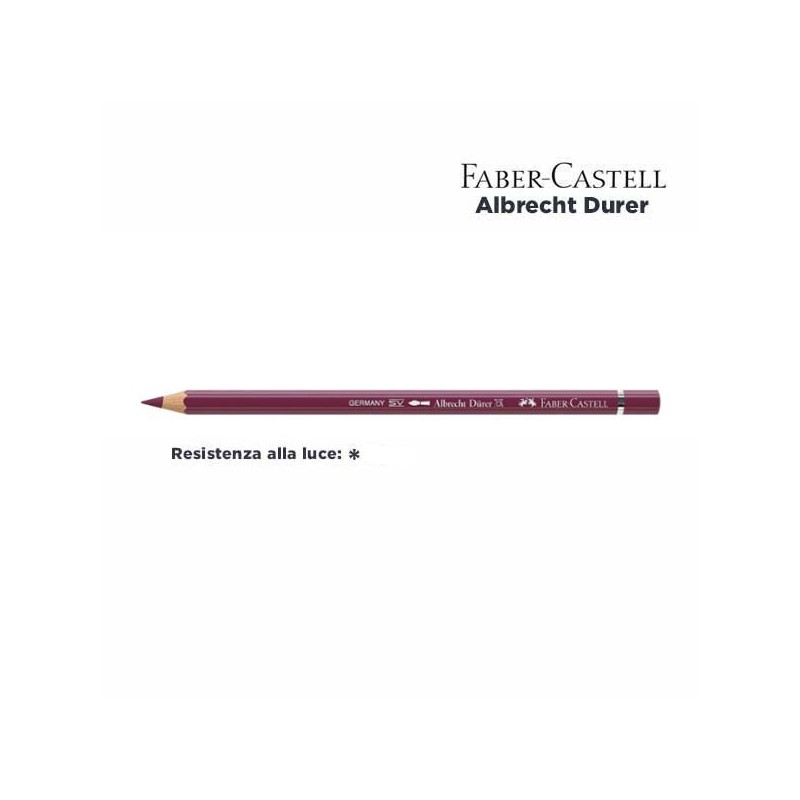 194 - Faber-Castell matita acquerellabile Albrecht Durer Rosso Viola