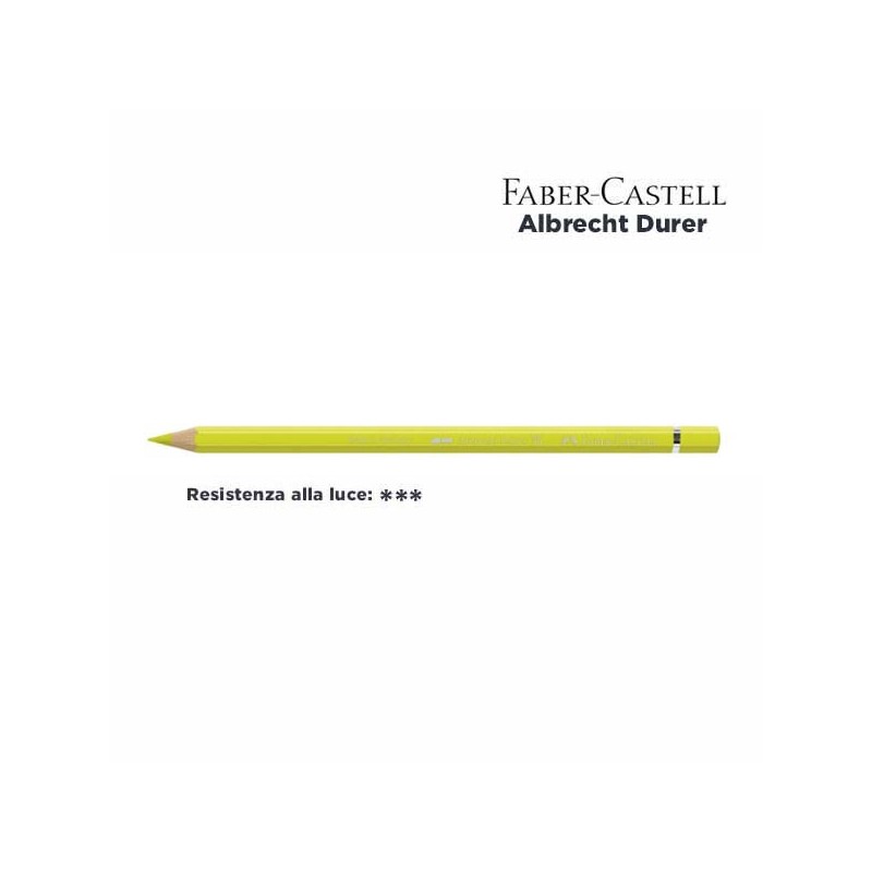 205 - Faber-Castell matita acquerellabile Albrecht Durer Giallo Cadmio Limone