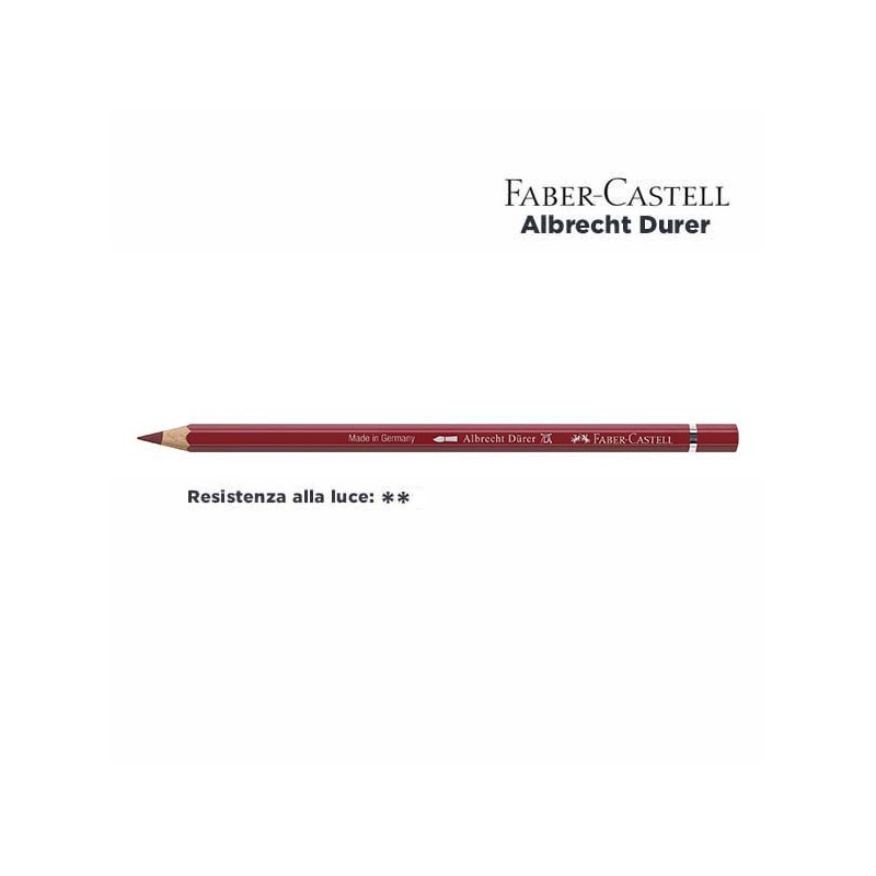 217 - Faber-Castell matita acquerellabile Albrecht Durer Rosso Cadmio Medio