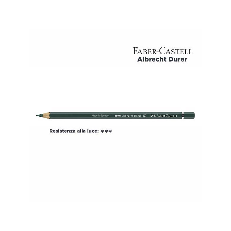 267 - Faber-Castell matita acquerellabile Albrecht Durer Verde Abete