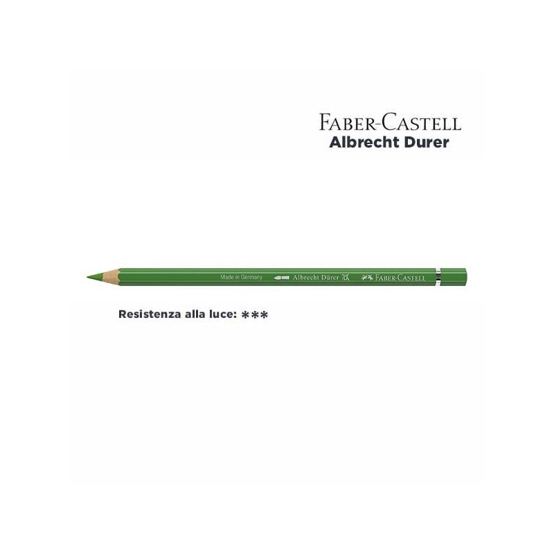 266 - Faber-Castell matita acquerellabile Albrecht Durer Verde Permanente