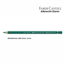 276 - Faber-Castell matita acquerellabile Albrecht Durer Verde Cromo Ossido Ardente