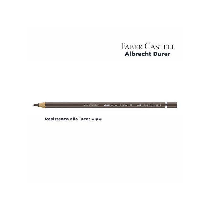 280 - Faber-Castell matita acquerellabile Albrecht Durer Terra d'ombra Bruciata