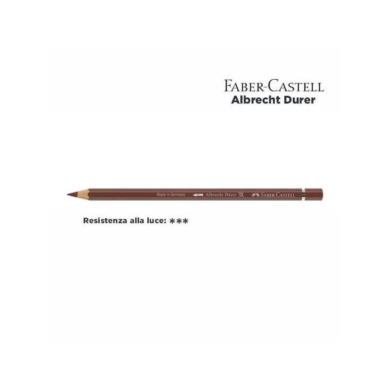 283 - Faber-Castell matita acquerellabile Albrecht Durer Siena Bruciata
