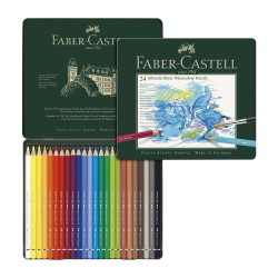 Faber-Castell Albrecht Durer 24 Matite Acquerellabili scatola in metallo