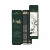 Faber-Castell Set 6 Matite Grafite Castell 9000 Scatola in metallo