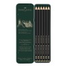Faber-Castell Set 6 Matite Grafite Pitt Graphite Matt Scatola in metallo