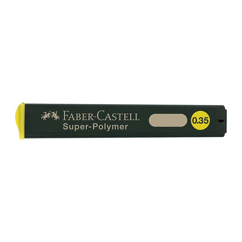 Faber-Castell Super-Polymer Astuccio 12 Mine Grafite 0,35mm