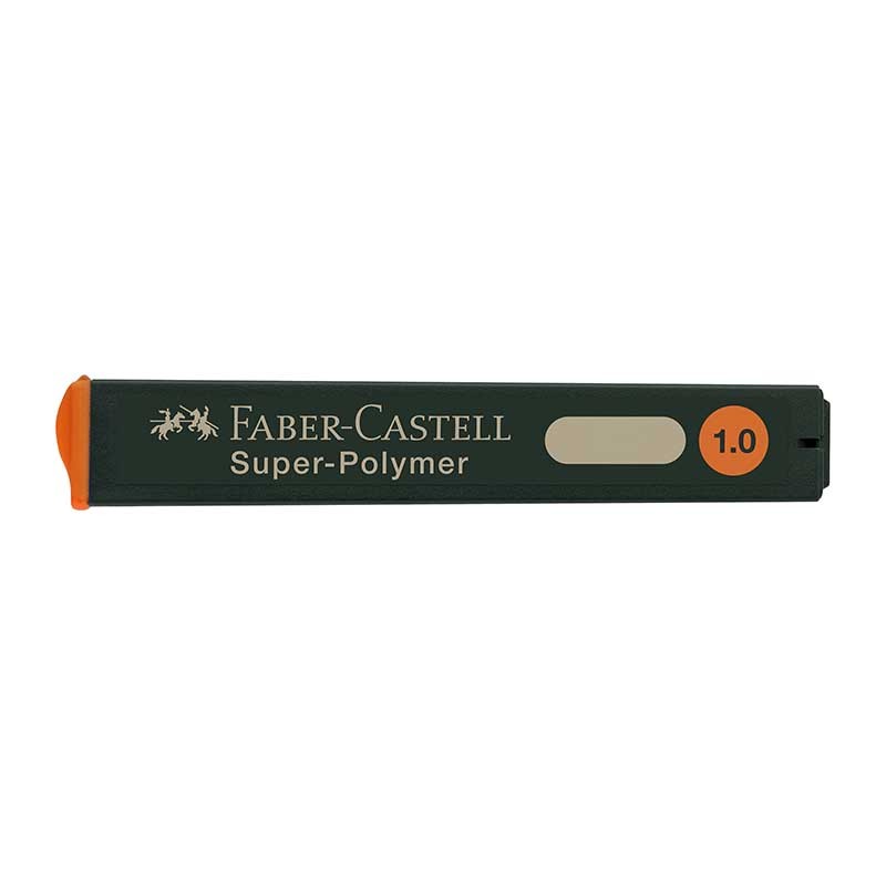 Faber-Castell Super-Polymer Astuccio 12 Mine Grafite 1mm