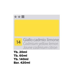 14 - Divolo Olio Accademia Giallo Cadmio Limone