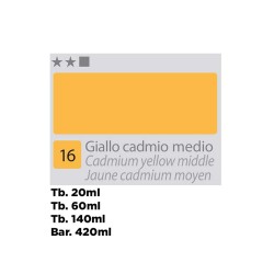 16 - Divolo Olio Accademia Giallo Cadmio Medio