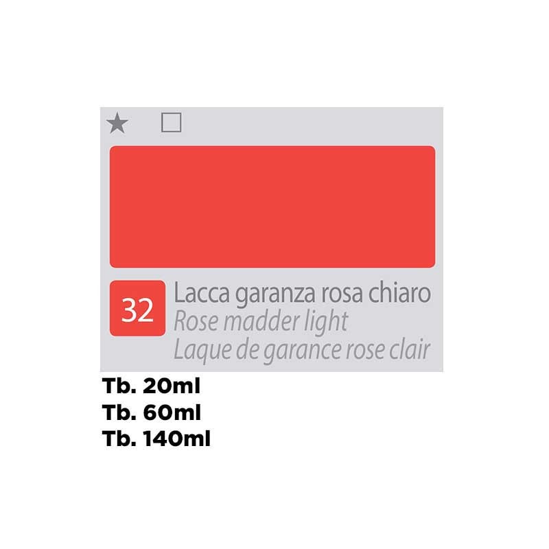 32 - Divolo Olio Accademia Lacca Garanza Rosa Chiaro