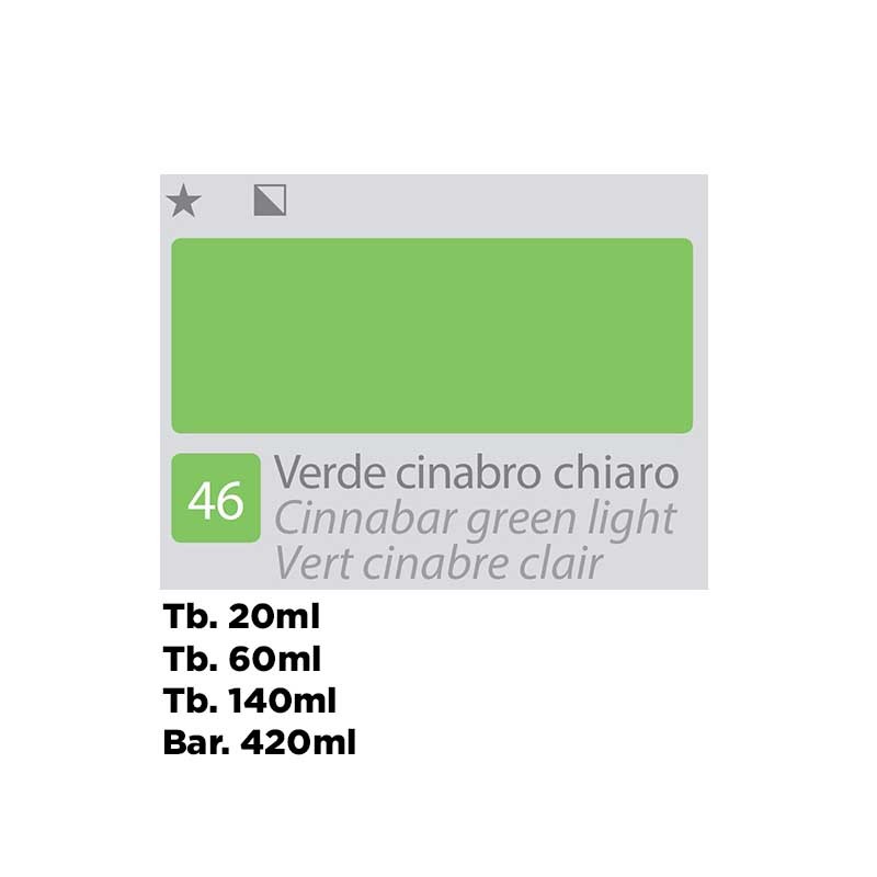 46 - Divolo Olio Accademia Verde Cinabro Chiaro