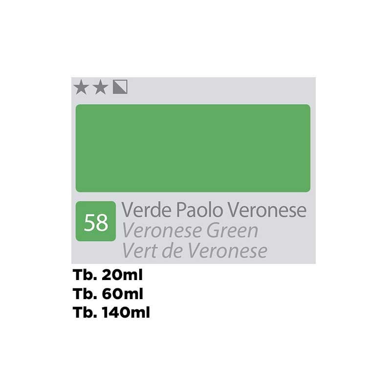 58 - Divolo Olio Accademia Verde Paolo Veronese